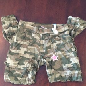 Justice cargo jogger pants